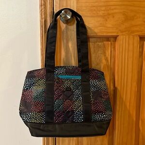 Lug Scooter Thermal Lunch Cooler Tote in Confetti Multi